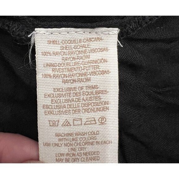 Free People Moonlight Drive Mini Dress Size Small Long Sleeve Lined Boho Peasant - Picture 16 of 16